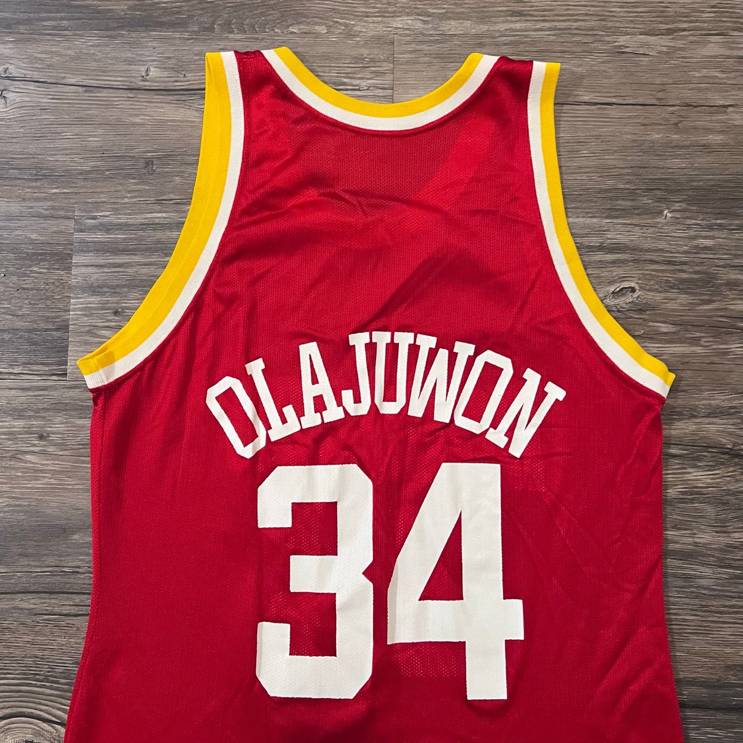 Houston Rockets Vintage Hakeem Olajuwon #34 Jersey