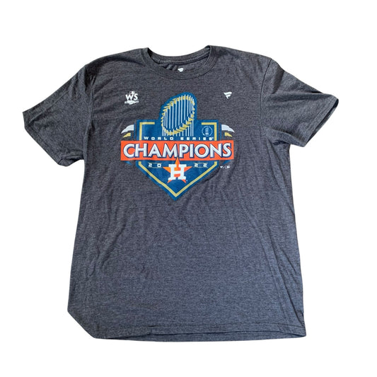 Houston Astros World Series Champions 2022 Fanatics Graphic T-Shirt - Large