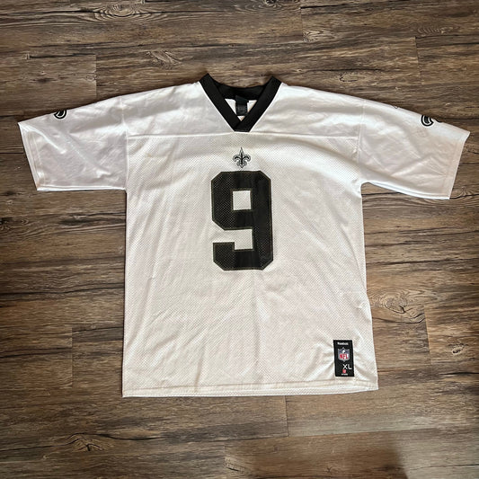 Drew Brees White #9 Jersey New Orleans Saints